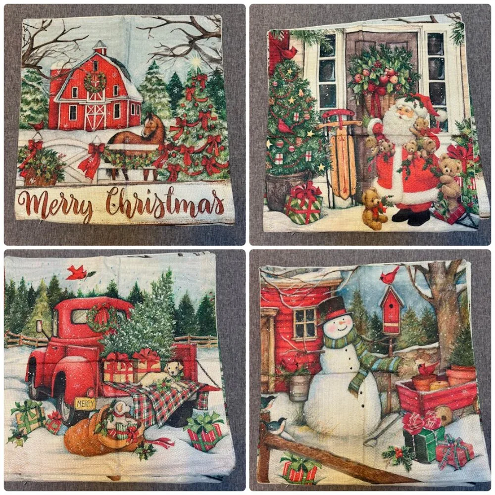 Christmas Pillow Covers 17.5